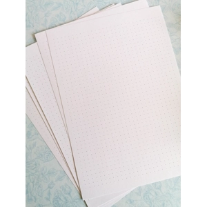 Dot Grid Notebook paper UNPUNCHED