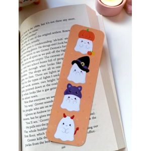 Cute Ghostie Halloween Bookmark Cute Ghostie Halloween Bookmark