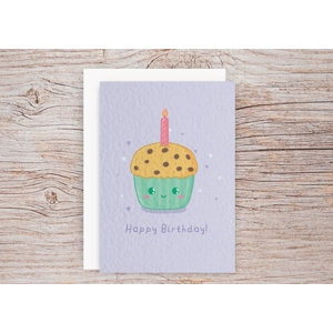 Muffin birthday card