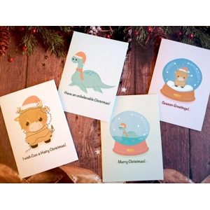 Scottish Christmas Cards Pack