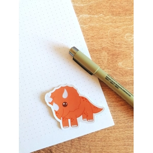 Triceratops Dinosaur Sticker