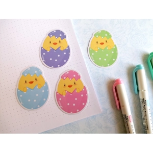 Easter Chicks stickers