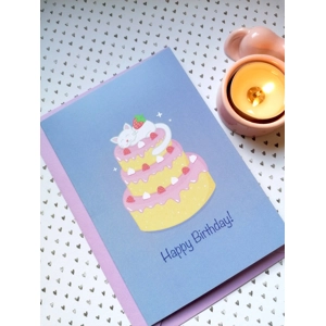 Cat birthday card