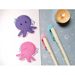 Cute Octopus Stickers