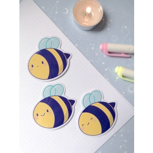 Cute Bee Stickers, Spring stickers Cute Bee Stickers, Spring stickers