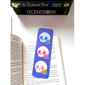Skulls Bookmark