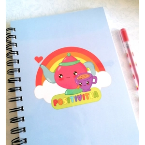 Positivitea Lined Notebook
