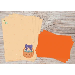 Cute and Creepy halloween letter writing set