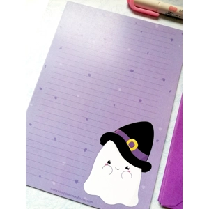 Witch Ghost letter writing set + Envelopes