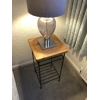 Pine-topped Side Table