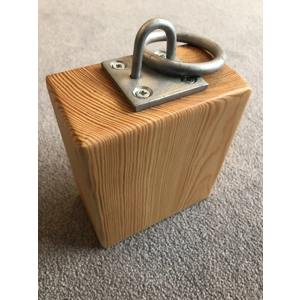 Softwood tan doorstop