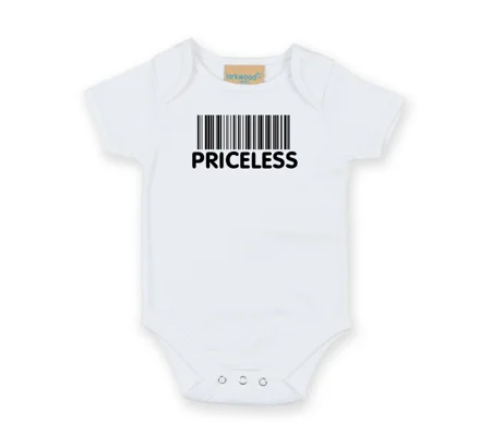 Barcode Priceless Babygrow