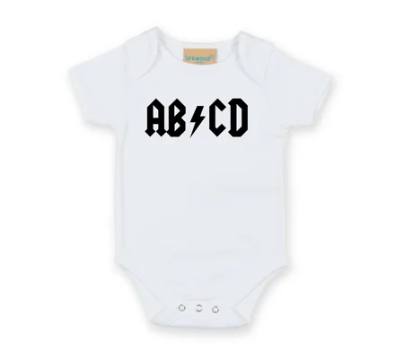 AB/CD Babygrow