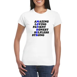 Mother's Day Acrostic Ladies T-Shirt