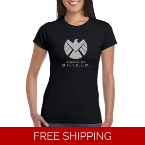 Agents Of Shield Ladies T-Shirt