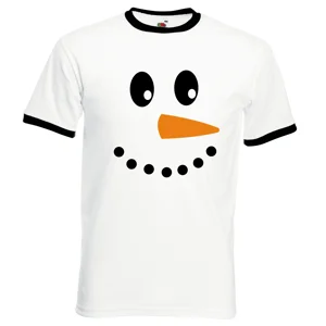 Snowman Face T-Shirt