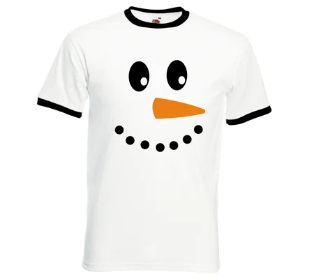Snowman Face T-Shirt