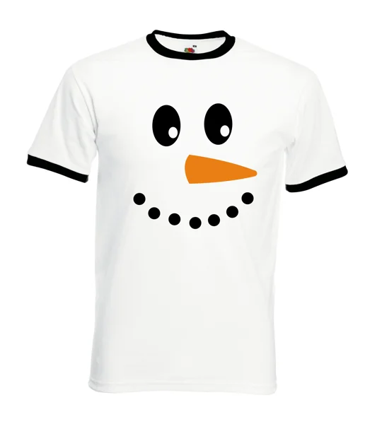Snowman Face T-Shirt