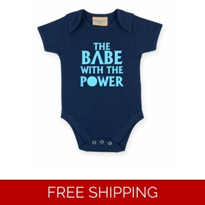 Babe With The Power Babygrow