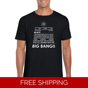 The Big Bang Theory Lyrics T-Shirt