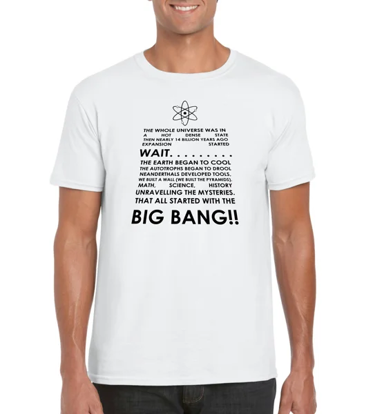 The Big Bang Theory Lyrics T-Shirt