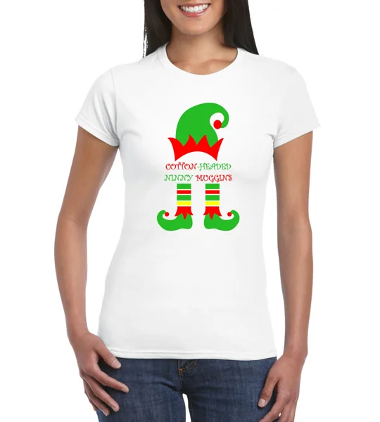 Cotton Headed Ninny Muggins Ladies T-Shirt