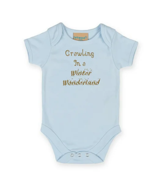 Crawling In A Winter Wonderland Babygrow