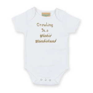 Crawling In A Winter Wonderland Babygrow