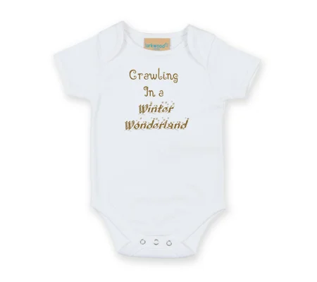 Crawling In A Winter Wonderland Babygrow
