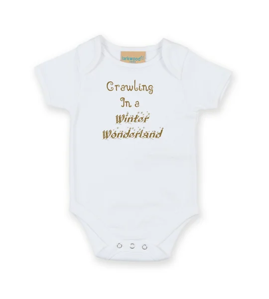 Crawling In A Winter Wonderland Babygrow