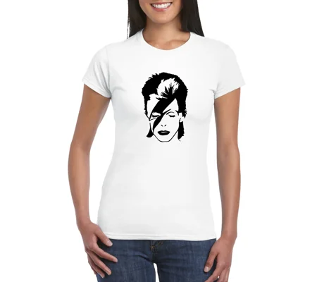 David Bowie Aladdin Sane Ladies T-Shirt