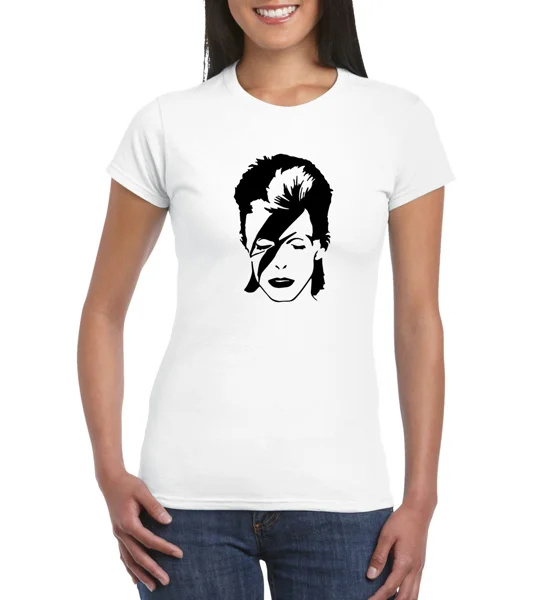 David Bowie Aladdin Sane Ladies T-Shirt