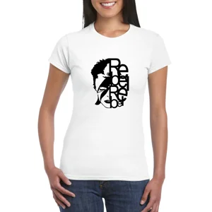 David Bowie Rebel Rebel Ladies T-Shirt