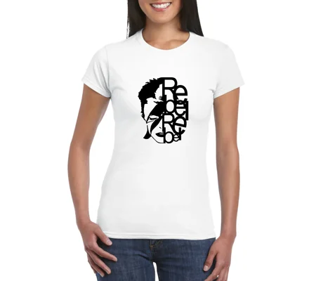 David Bowie Rebel Rebel Ladies T-Shirt