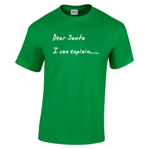 Dear Santa, I Can Explain T-Shirt