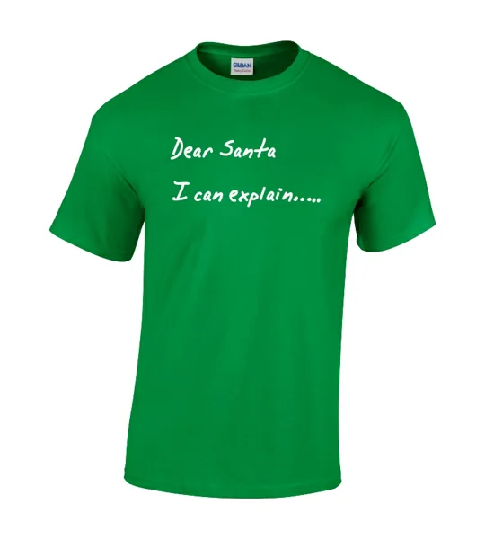 Dear Santa, I Can Explain T-Shirt