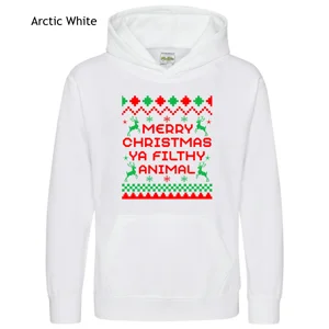 Merry Christmas Ya Filthy Animal Hoodie