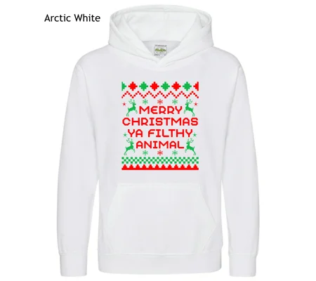 Merry Christmas Ya Filthy Animal Hoodie