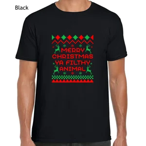 Merry Christmas Ya Filthy Animal T-Shirt