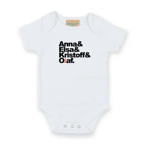 Frozen Band Name Babygrow