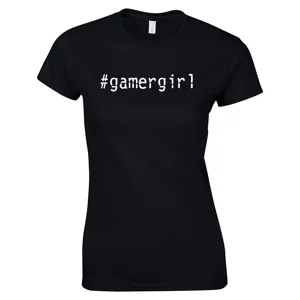 #Gamergirl Ladies T-Shirt