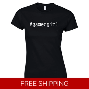 #Gamergirl Ladies T-Shirt