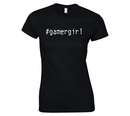 #Gamergirl Ladies T-Shirt