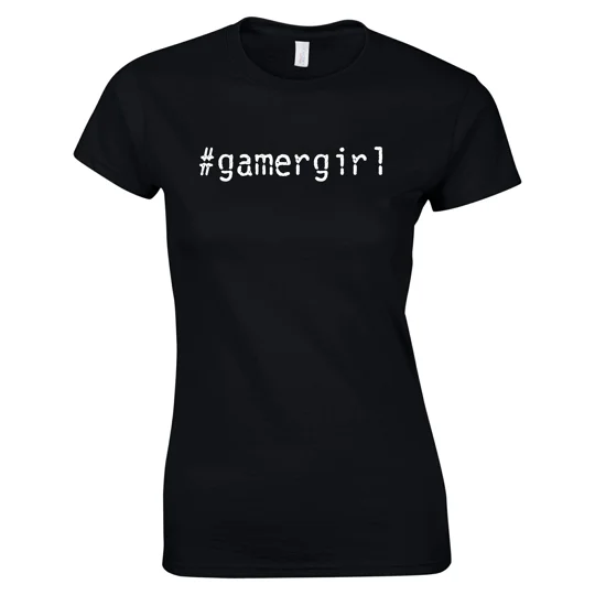 #Gamergirl Ladies T-Shirt