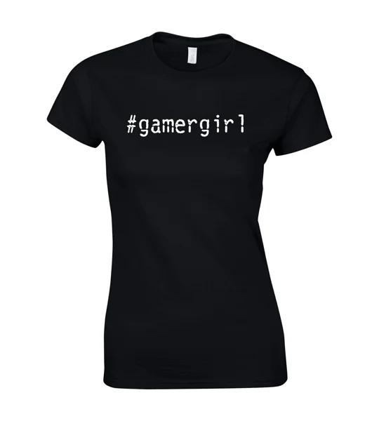 #Gamergirl Ladies T-Shirt