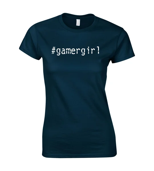 #Gamergirl Ladies T-Shirt