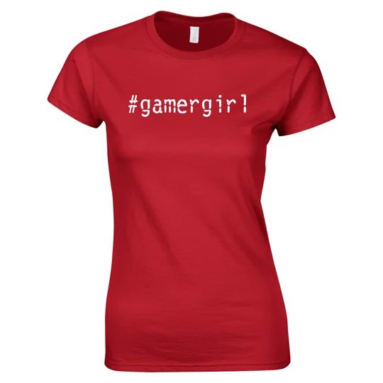 #Gamergirl Ladies T-Shirt