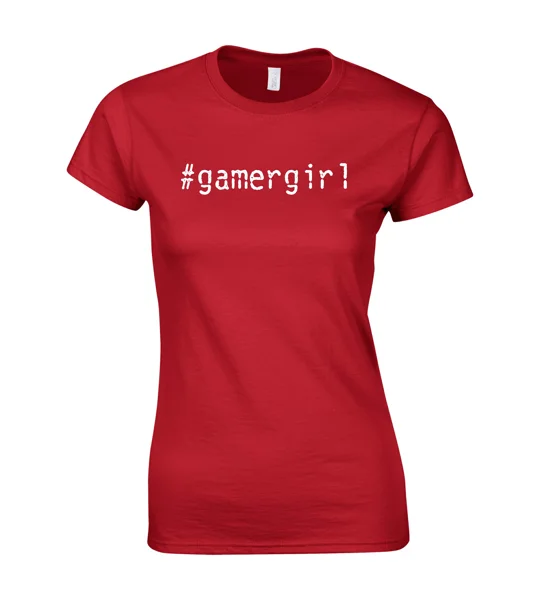 #Gamergirl Ladies T-Shirt