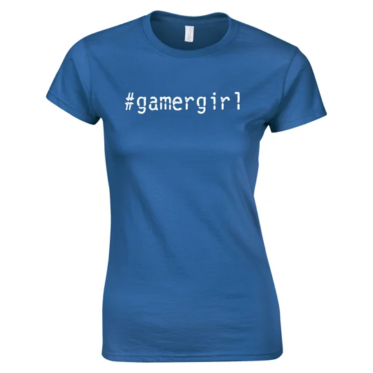 #Gamergirl Ladies T-Shirt