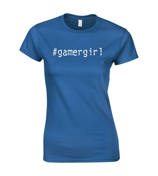 #Gamergirl Ladies T-Shirt